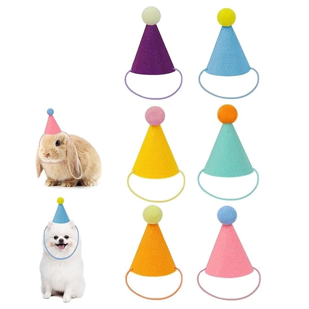 Party Hat Cone - 6/12 pezzi: simpatici cappellini a cono