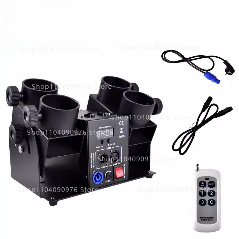 Confetti Cannon Tube - TIPTOP Macchina Sparacoriandoli a 4 Tubi
