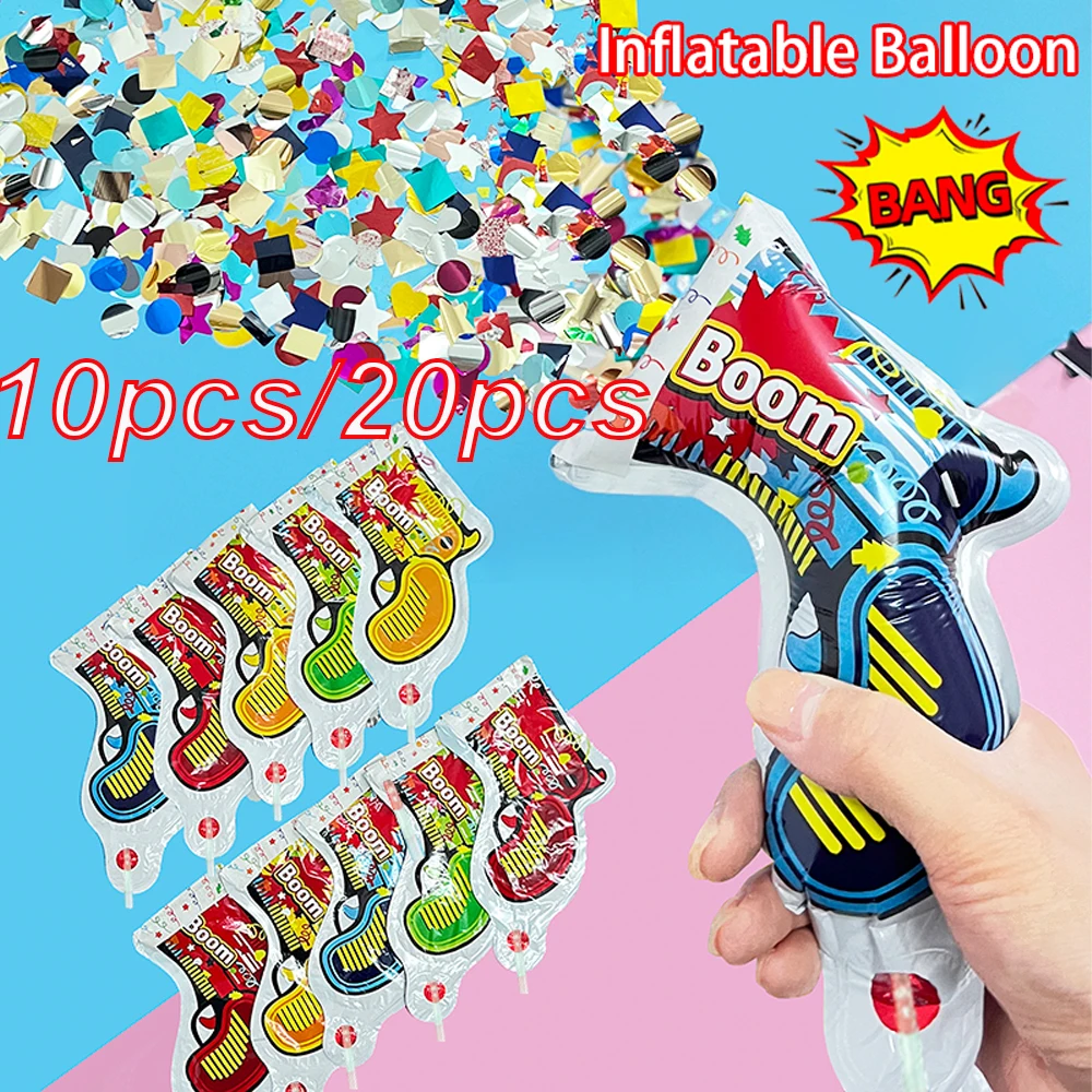 Confetti Cannon Tube - Palloncino per festa di compleanno divertente
