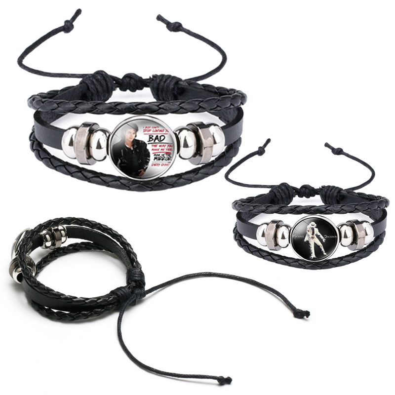 Supply Event - Braccialetto con personaggi di Michael Jackson,