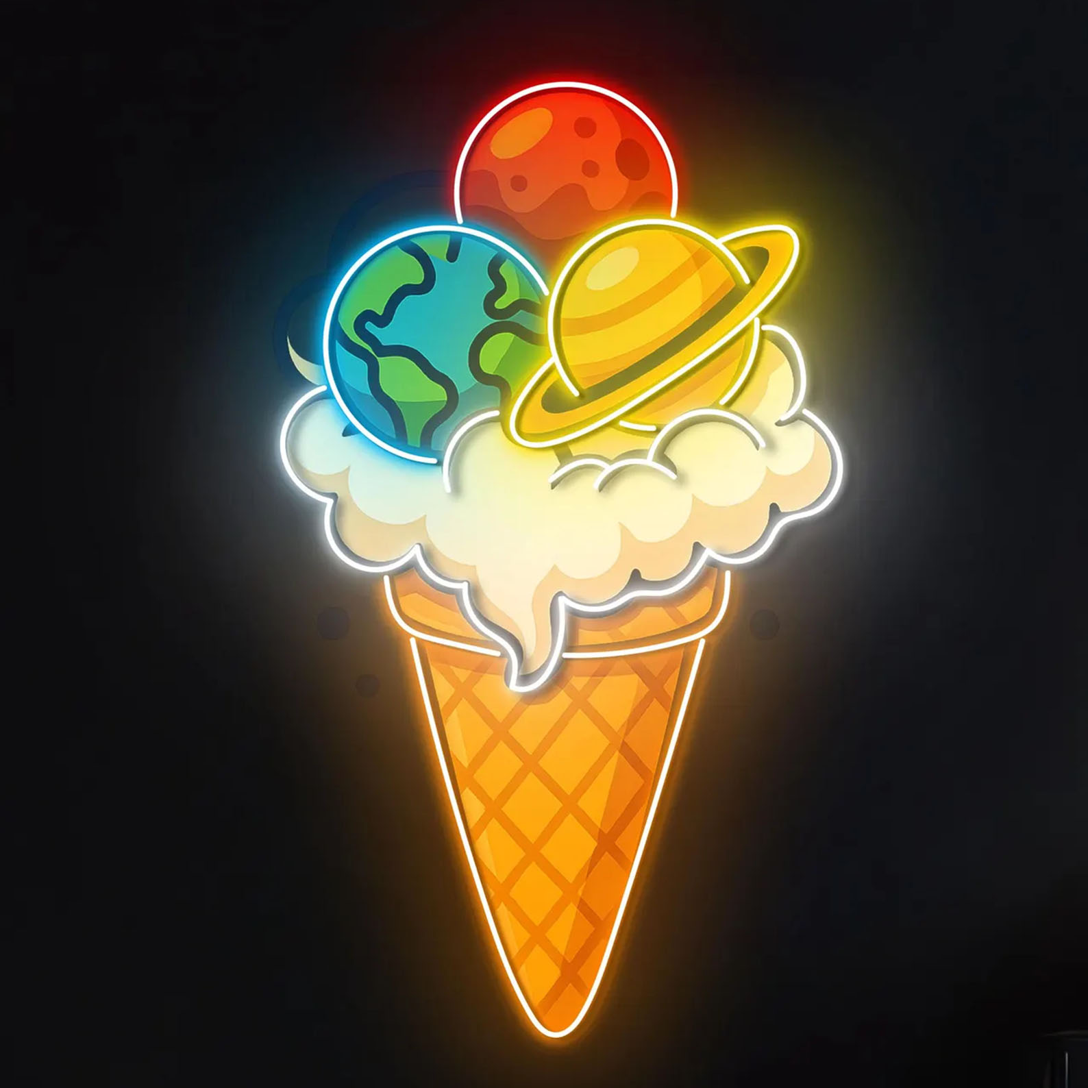 Neon Sign Party - Insegna al neon a forma di