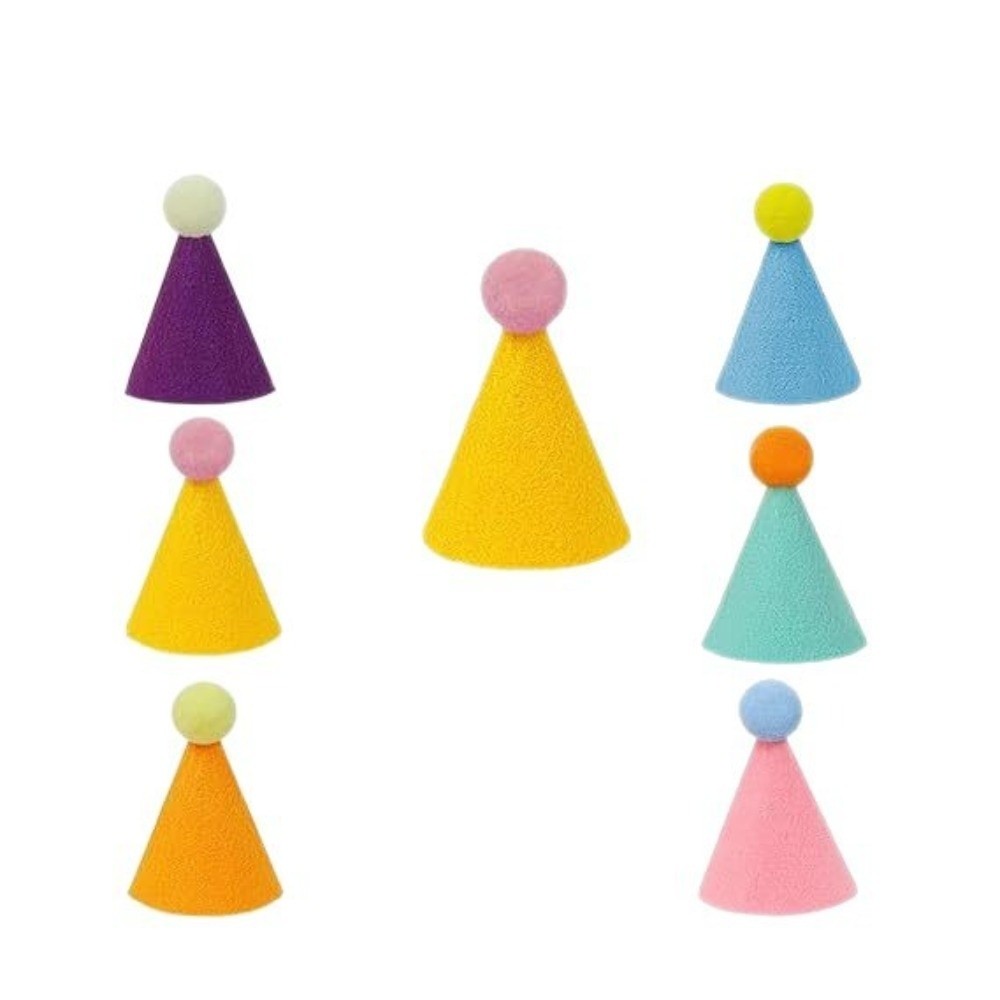 6/12 pezzi: simpatici cappelli - Party Hat Cone recensione e prezzo