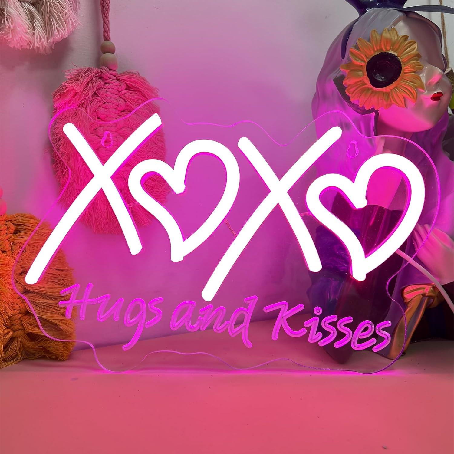 Insegna al neon XOXO, abbracci - Neon Sign Party recensione e prezzo