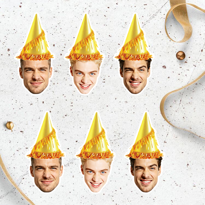 20/30 pezzi di adesivi persona - Party Hat Cone recensione e prezzo
