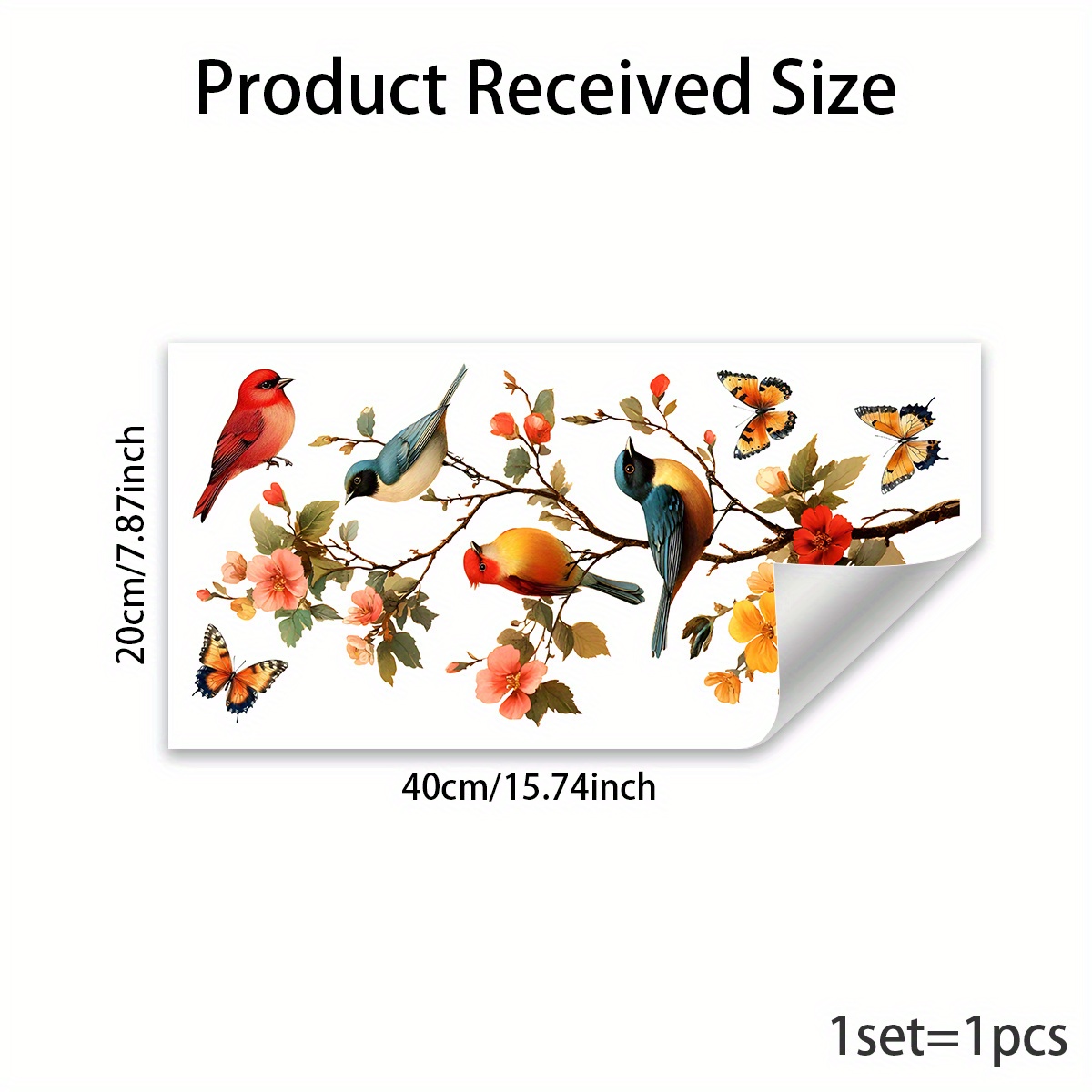 1 pezzo di adesivo per finestr - Flower Wall Panel recensione e prezzo