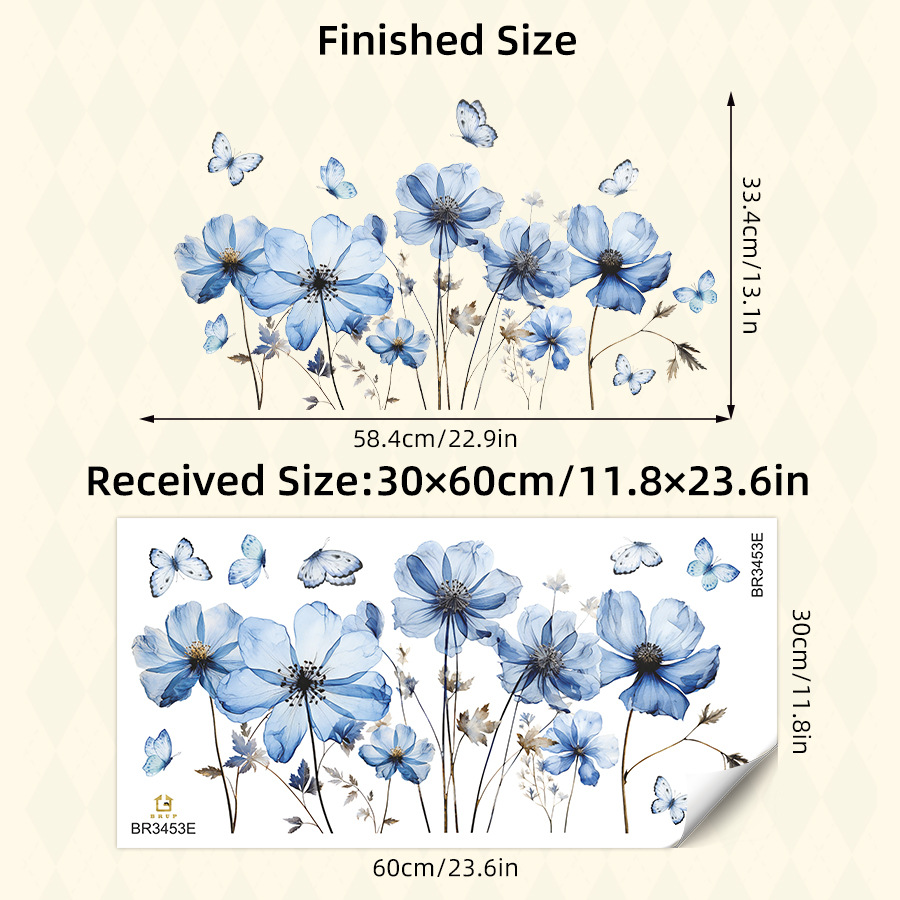 Adesivo Murale con Farfalle Bl - Flower Wall Panel recensione e prezzo