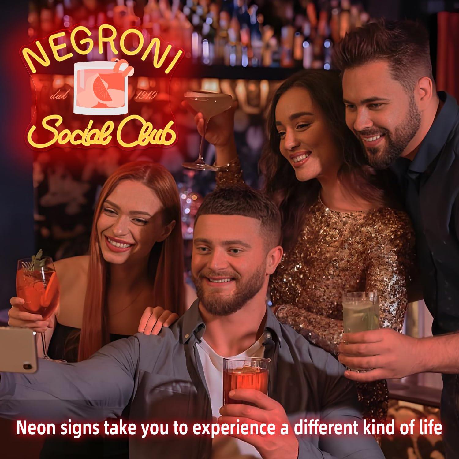 Insegna al Neon Negroni Social - Neon Sign Party recensione e prezzo