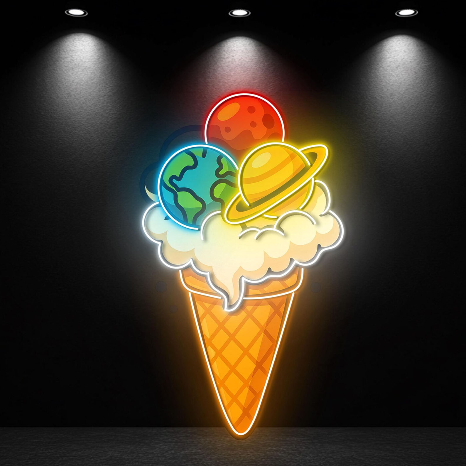 Insegna al neon a forma di gel - Neon Sign Party recensione e prezzo
